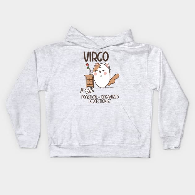 Virgo Kids Hoodie by Sugar Bubbles 